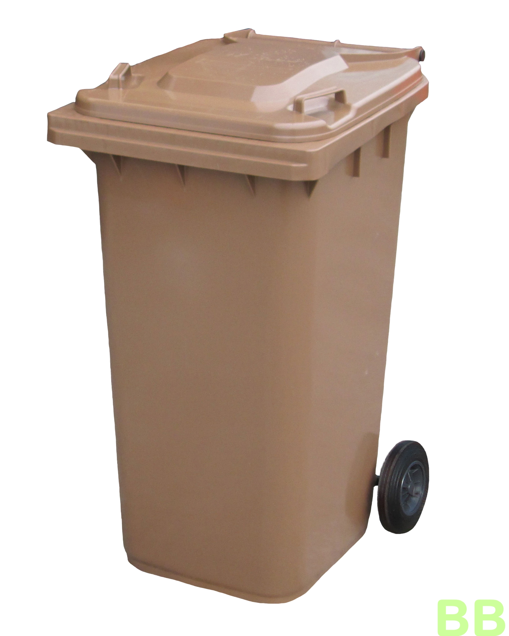 240ltr Brown Wheelie Bin
